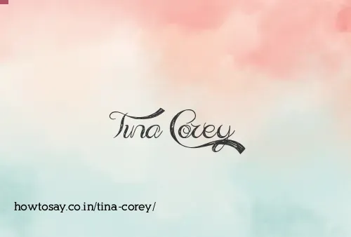 Tina Corey