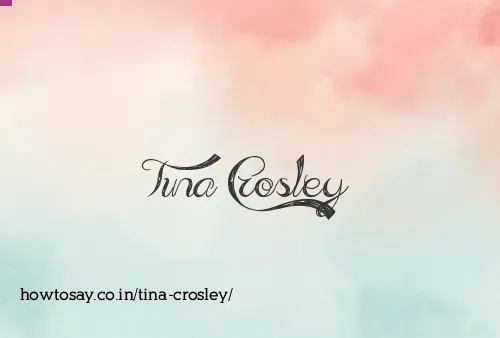 Tina Crosley