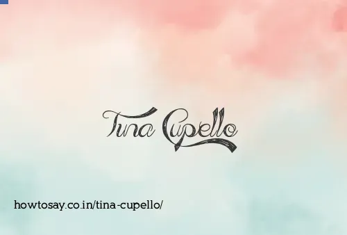 Tina Cupello