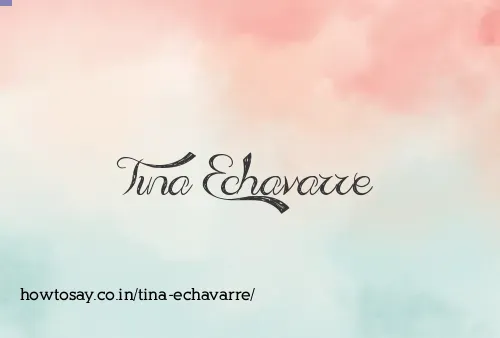 Tina Echavarre