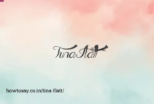 Tina Flatt