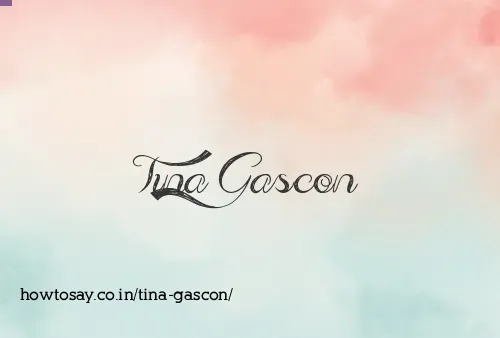 Tina Gascon
