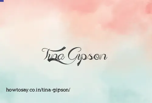 Tina Gipson