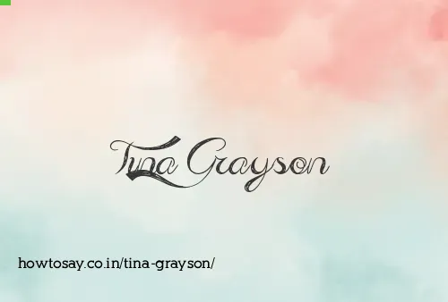 Tina Grayson