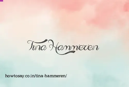Tina Hammeren