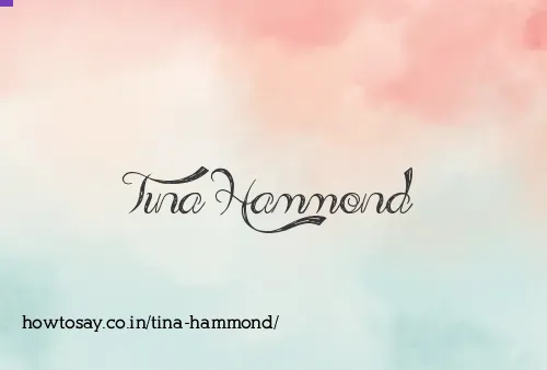 Tina Hammond