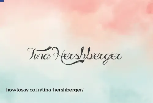 Tina Hershberger