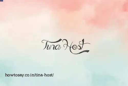 Tina Host
