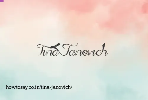 Tina Janovich