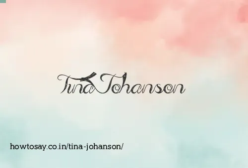 Tina Johanson