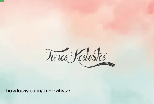 Tina Kalista