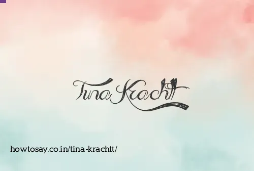 Tina Krachtt
