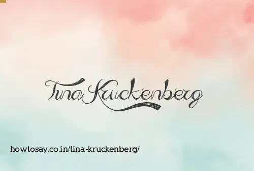 Tina Kruckenberg