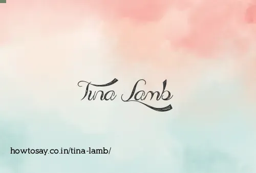 Tina Lamb