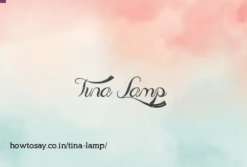 Tina Lamp
