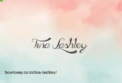 Tina Lashley