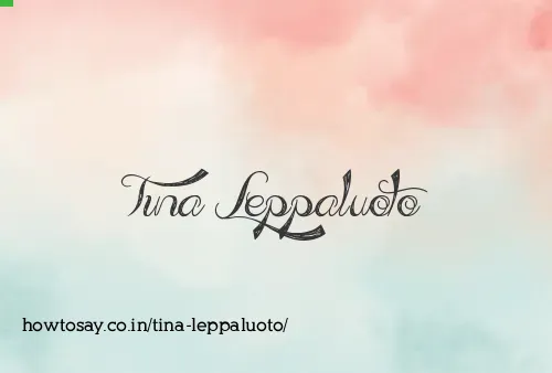 Tina Leppaluoto
