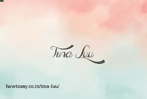 Tina Luu