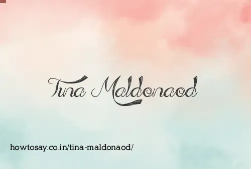 Tina Maldonaod