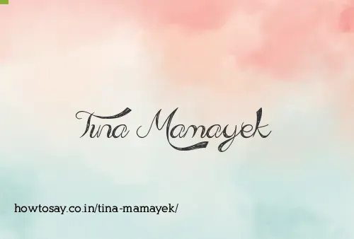 Tina Mamayek