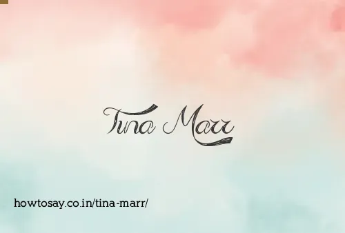 Tina Marr