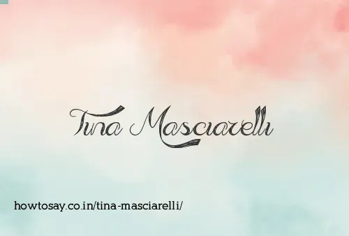 Tina Masciarelli