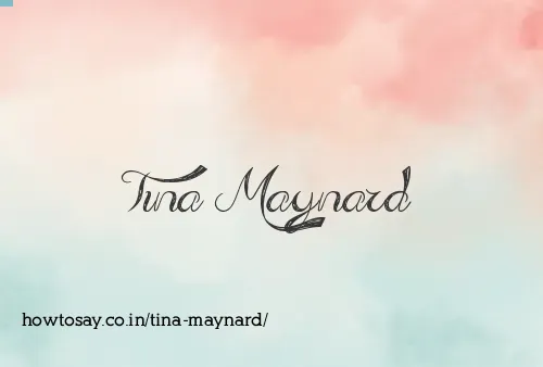 Tina Maynard