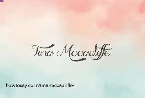 Tina Mccauliffe