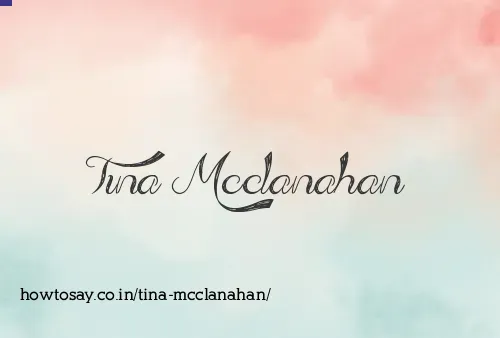 Tina Mcclanahan