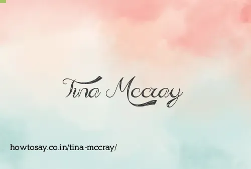 Tina Mccray