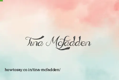 Tina Mcfadden