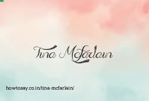Tina Mcfarlain