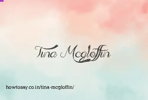 Tina Mcgloffin
