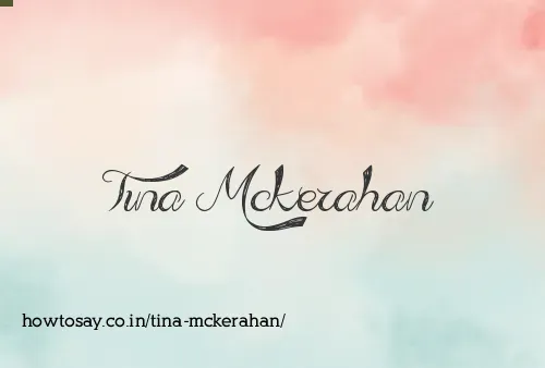 Tina Mckerahan