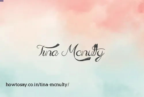 Tina Mcnulty