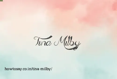 Tina Milby