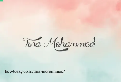 Tina Mohammed