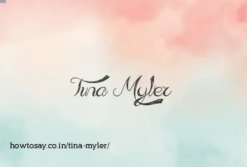 Tina Myler