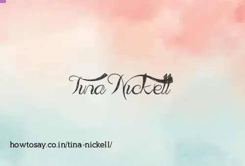 Tina Nickell