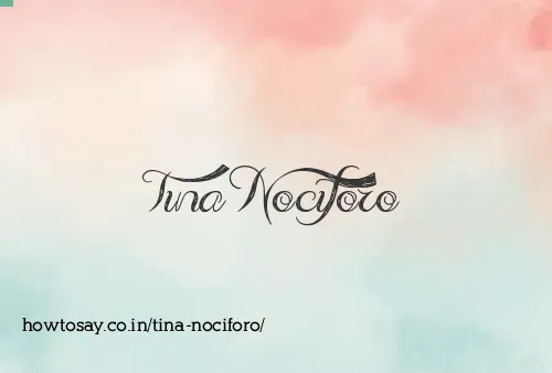 Tina Nociforo