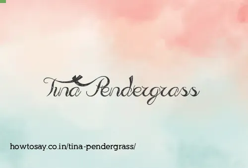 Tina Pendergrass