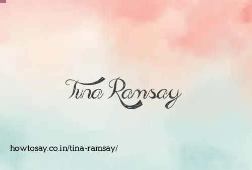 Tina Ramsay