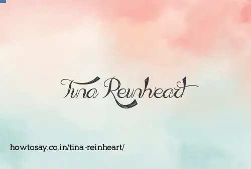 Tina Reinheart