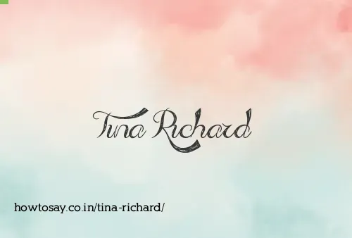 Tina Richard