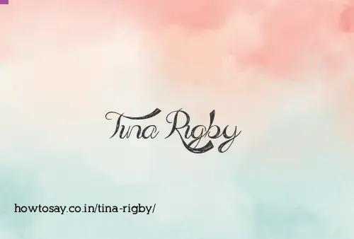 Tina Rigby