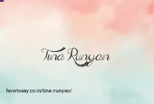 Tina Runyan