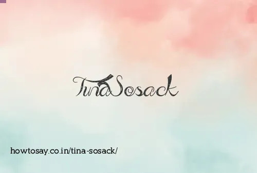 Tina Sosack