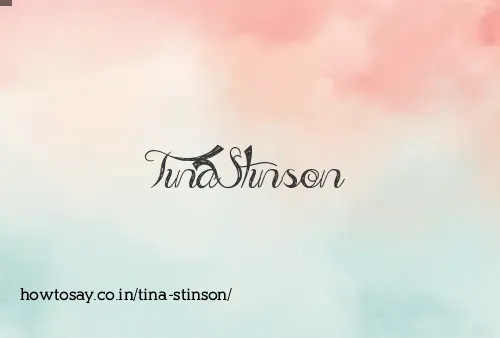 Tina Stinson
