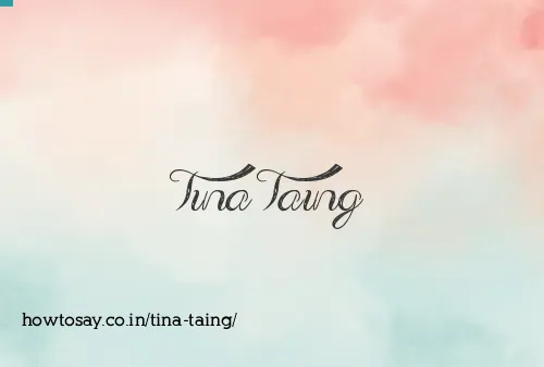 Tina Taing