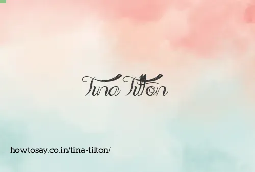 Tina Tilton